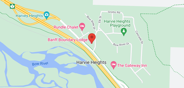 map of 106 1000 Harvie Heights  Road